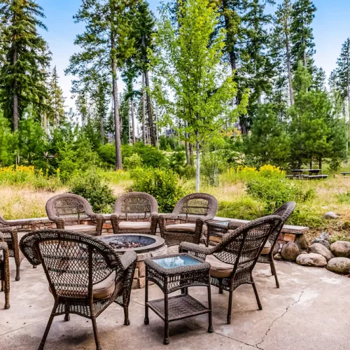 Main Patio With Gas Fire Pit